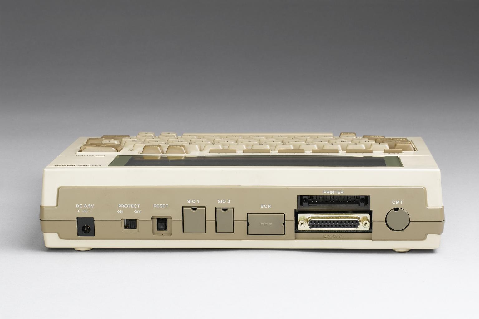 Ancien PC Portable Japonais NEC MODEL JX A200 avec imprimante