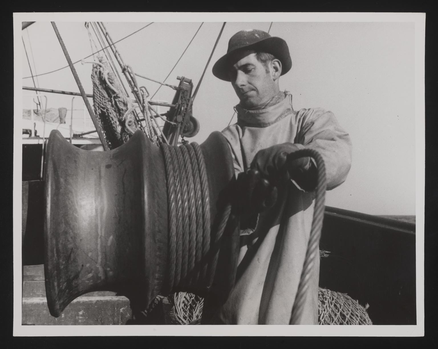 A photographic print of Fishing, Trawlers - Scenes Aboard | Science ...