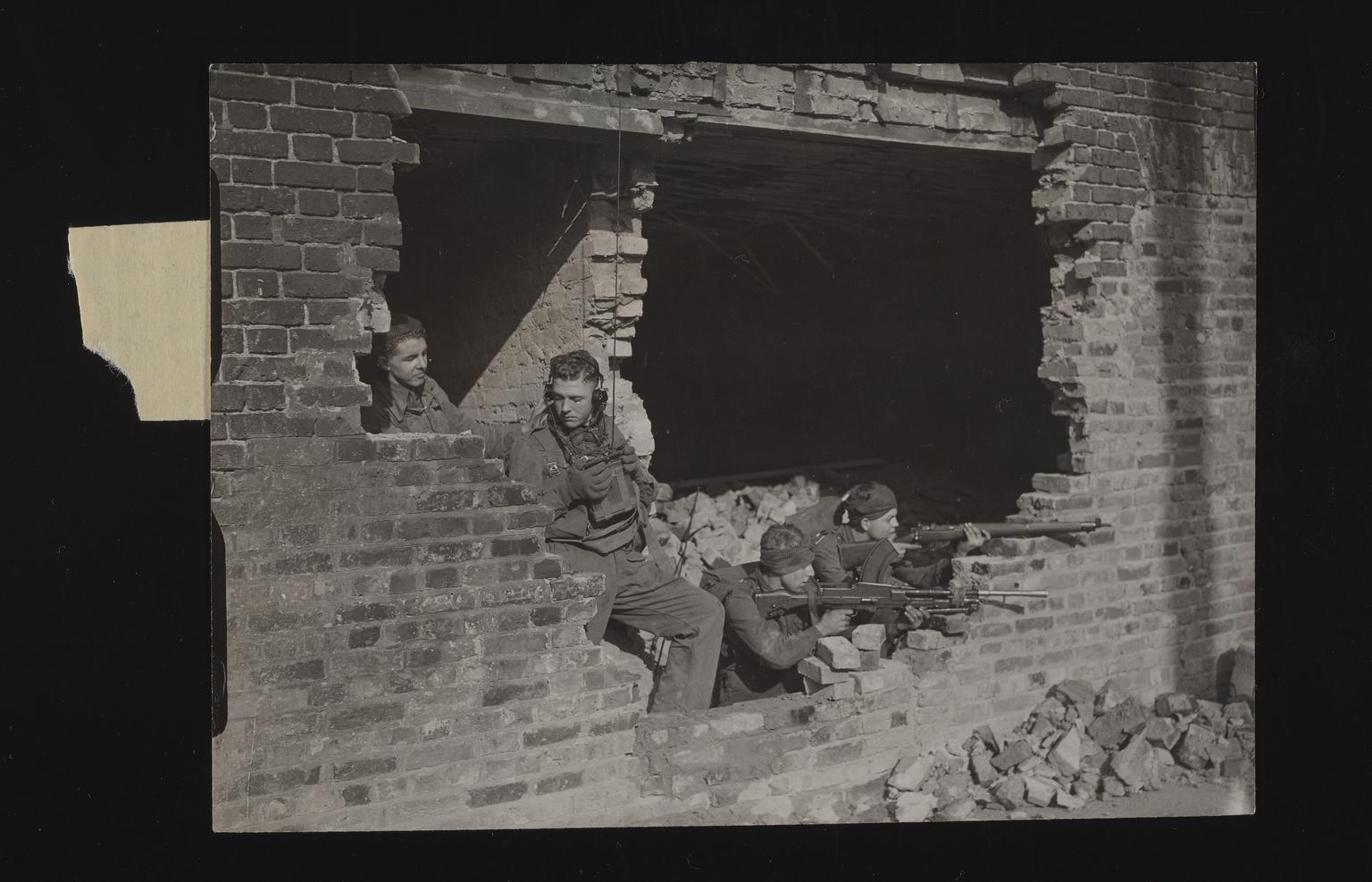 Defending Home A photographic print of Home Defence, Home Guard, Exercises Street ...