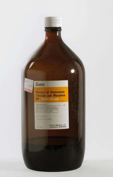 Ammonium Chloride and morphine mixture (bottle; morphine)