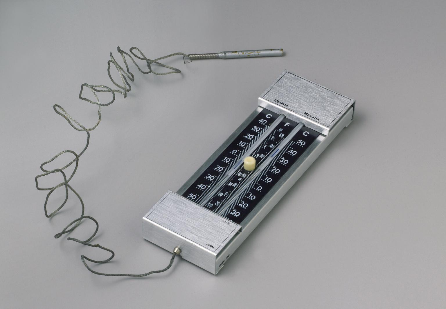 Diplex maximum and minimum thermometer, British, 1986 | Science Museum ...