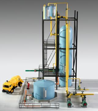 Computer control system for ICI Hillhouse Petrochemical Plant, 1970s