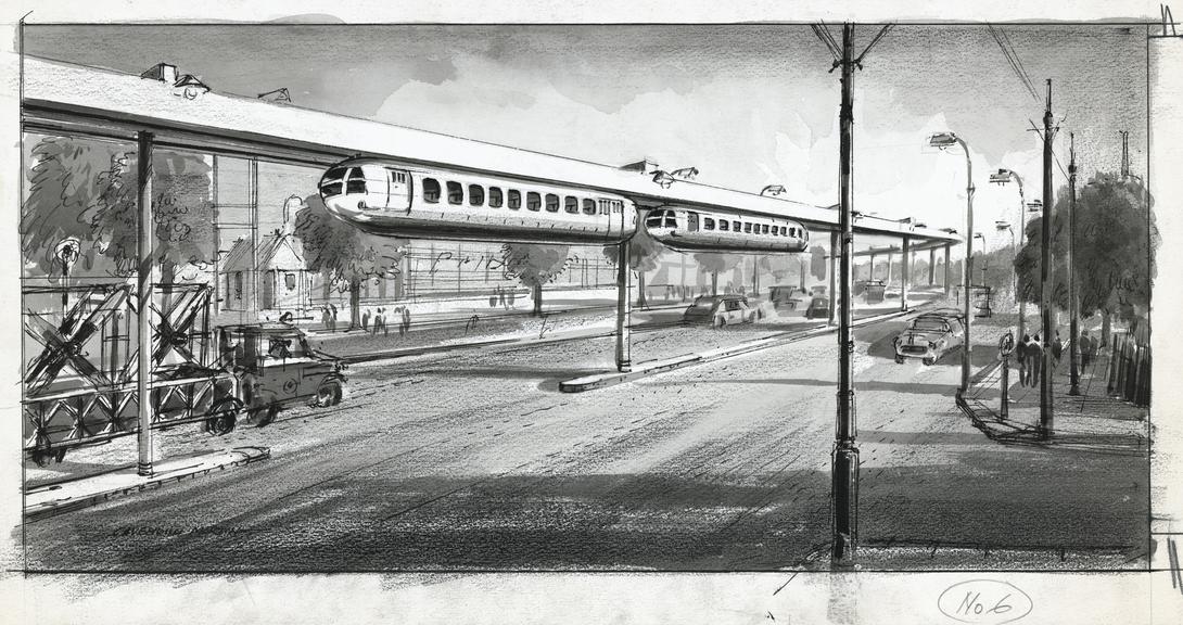 The coming of the monorail: a town monorail system