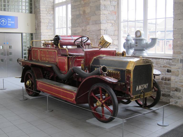 Fire Engine, 1912, Great Western Railway, built by Dennis Bros