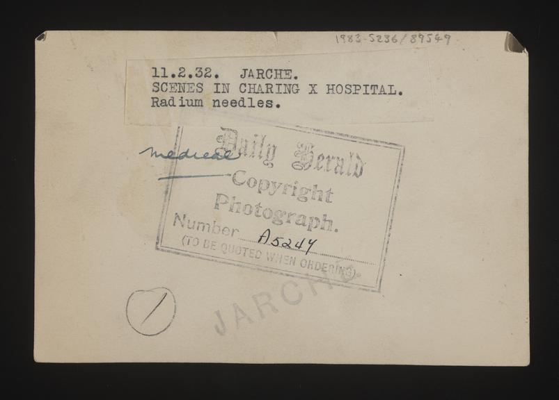 A photographic print of Medical, Sunray and Radium | Science Museum ...