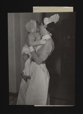 A photographic print of Hospitals, Patients