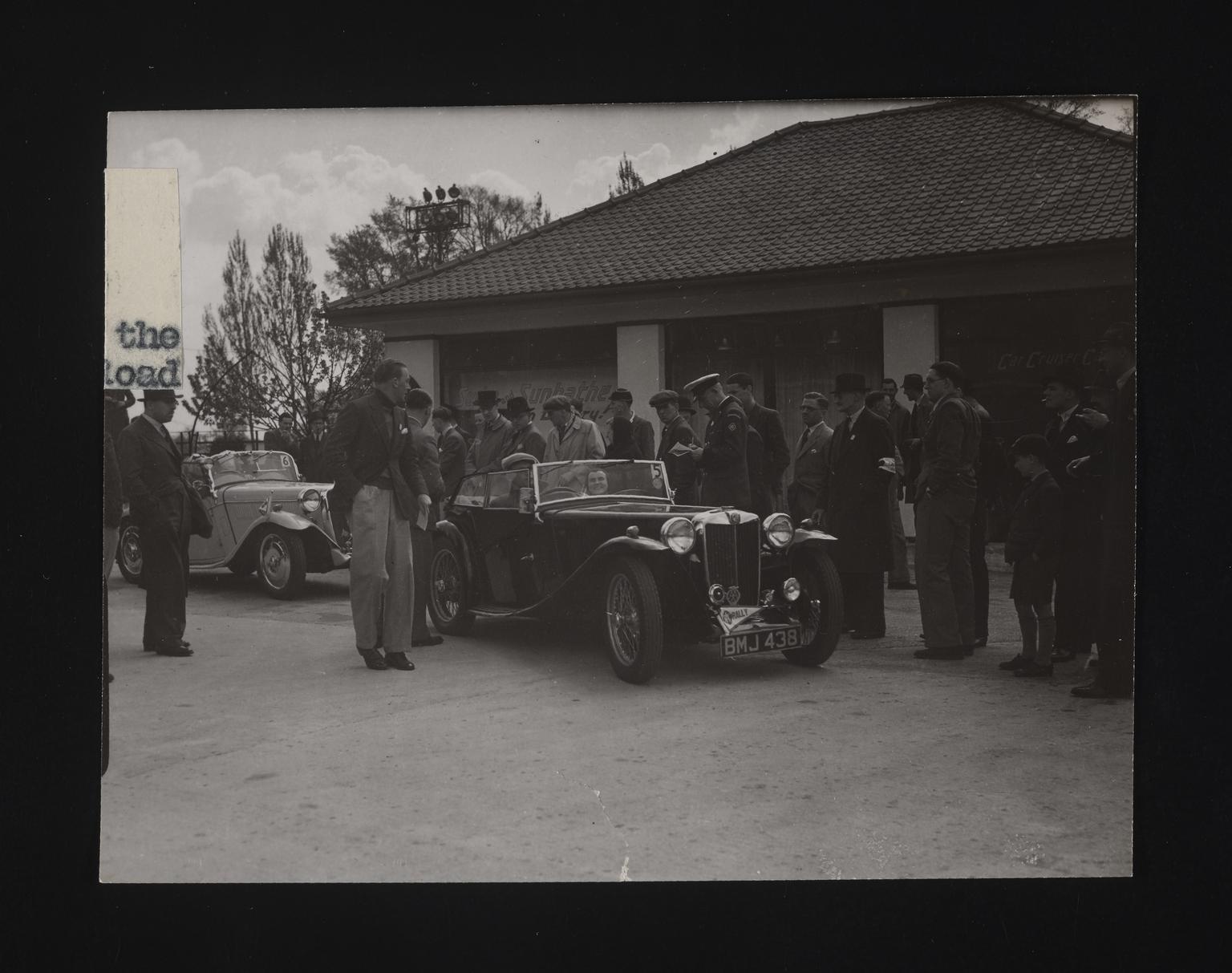 A photographic print of Motoring, Cars, Rallies and Trials, 1935 ...