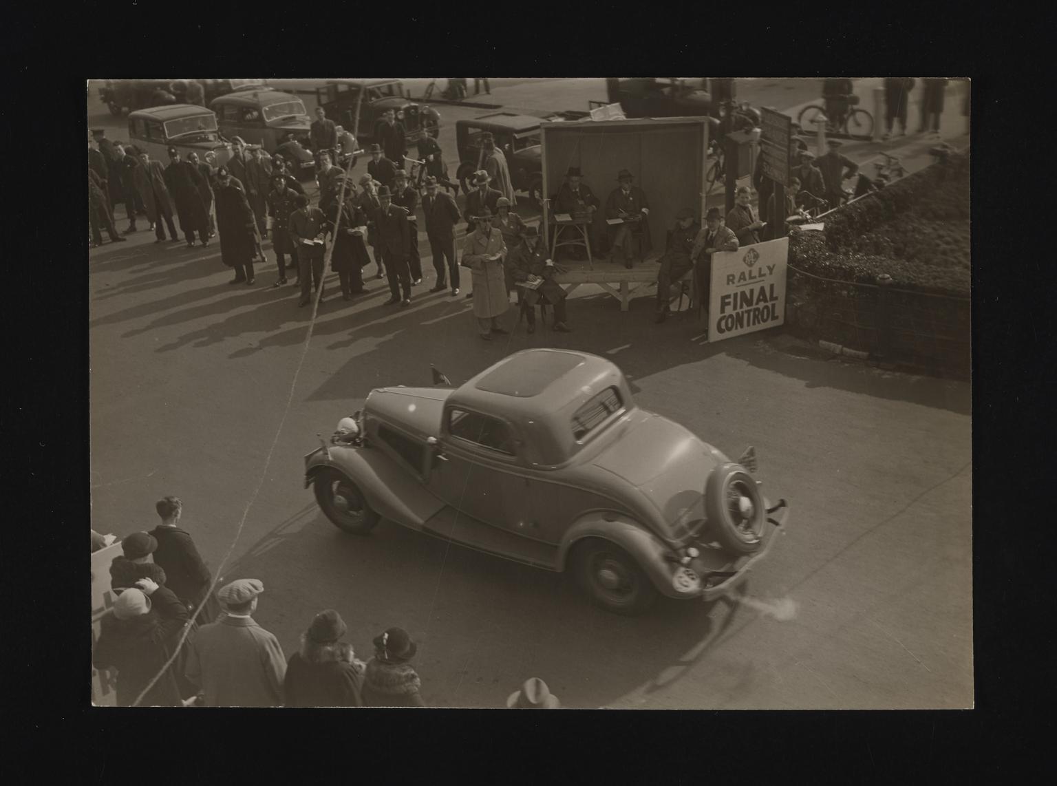 A photographic print of Motoring, Cars, Rallies and Trials, 1935 ...