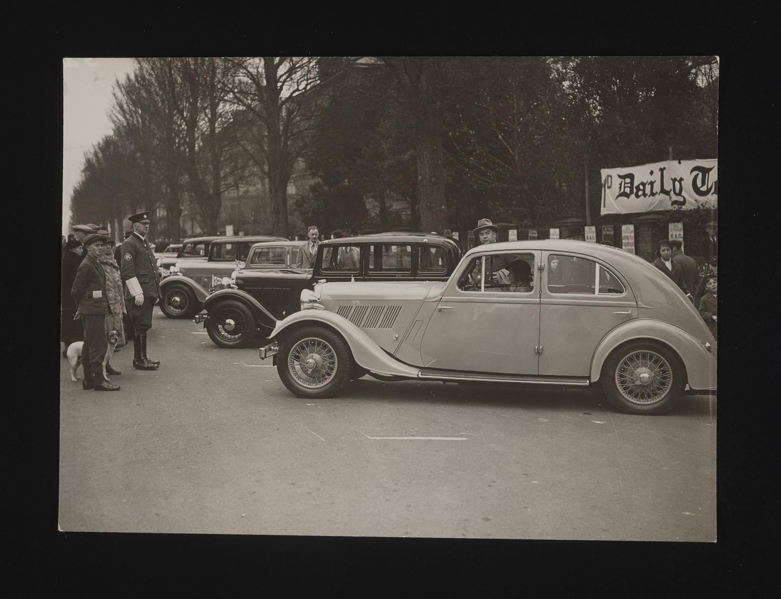 A photographic print of Motoring, Cars, Rallies and Trials, 1935 ...