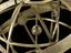 Ptolemaic armillary sphere. Cropped detail view for gallery use