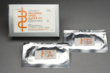 Influenza virus A and B  test kit, Slough, England, 1986