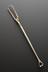 Curette, uterine steel, copper-plated handle