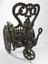 Carved wooden wheelchair, Europe, 1850-1890 (invalid chair)