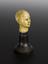 Miniature ivory phrenological bust, 1830-1890