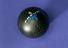 Freud electronic laughing ball, made by Hyman Products Inc