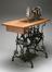 Treadle sewing machine sold by Harris Ltd