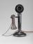 Post Office desk pedestal or 'candlestick' telephone with