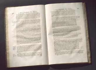 Two Acts of Parliament allowing construction of docks and warehouses in London, bound in one