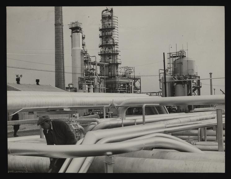 A photographic print of Industry, Fuel & Power, Oil & Petrol ...