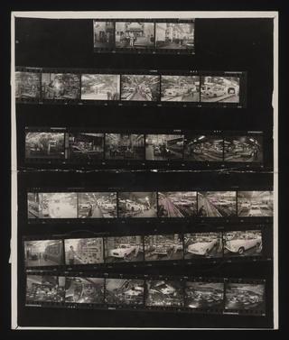 A photographic print of Industry, Motor, Assembly Lines, Completed Cars ...