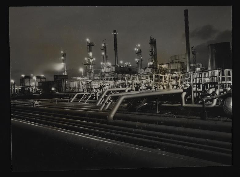 A photographic print of Industry, Fuel & Power, Oil & Petrol Oil