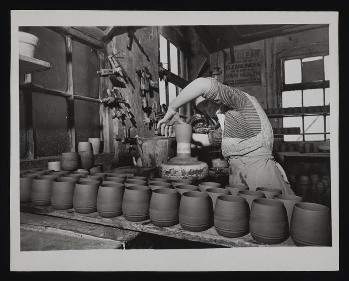 A photographic print of Industry, Pottery, Miscellaneous