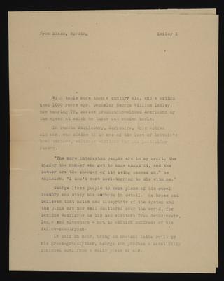 A document of Industry, Timber, Woodcraft Miscellaneous, Not Art or Furniture