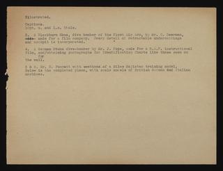 A document of Industry, Toys, Pre War