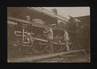 Driver Bishop and Fireman H Banting