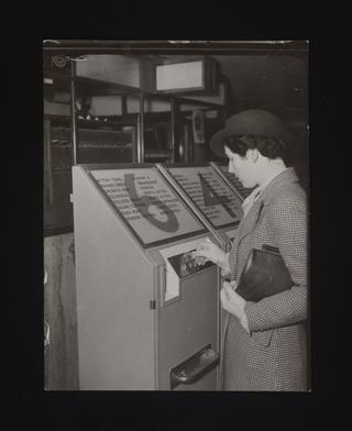 Ticket machine at Leicester Square underground station