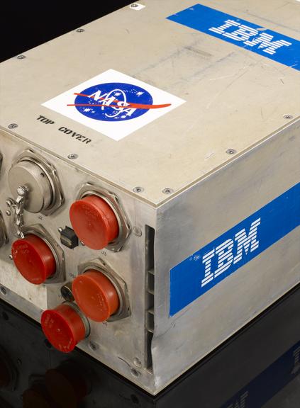 A flown NASA shuttle main guidance computer, IBM 1980's