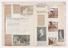 fifteen unbound pages of scrap book, 1905-1910