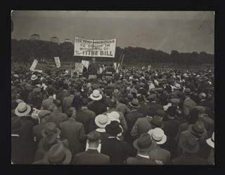 A photographic print of Industries, Agriculture, Tithe Payers ...
