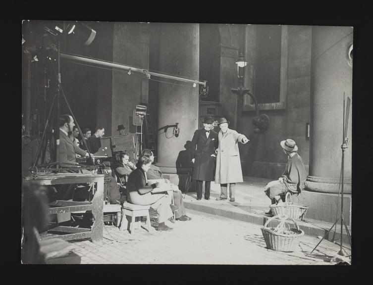Filming \"Pygmalion\"