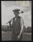 Daily Herald Photograph: Pensioner tending a railway-side garden