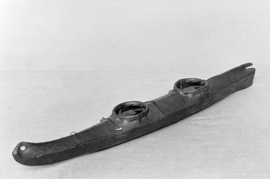 Model of Eskimo Bidarka (model - representation; canoe)