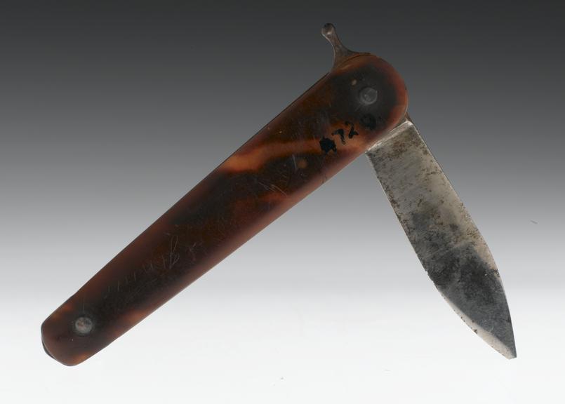 Lancet belonging to Jenner, probably used for vaccination