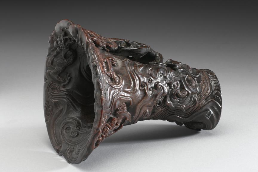 Rhinoceros horn cup | Science Museum Group Collection