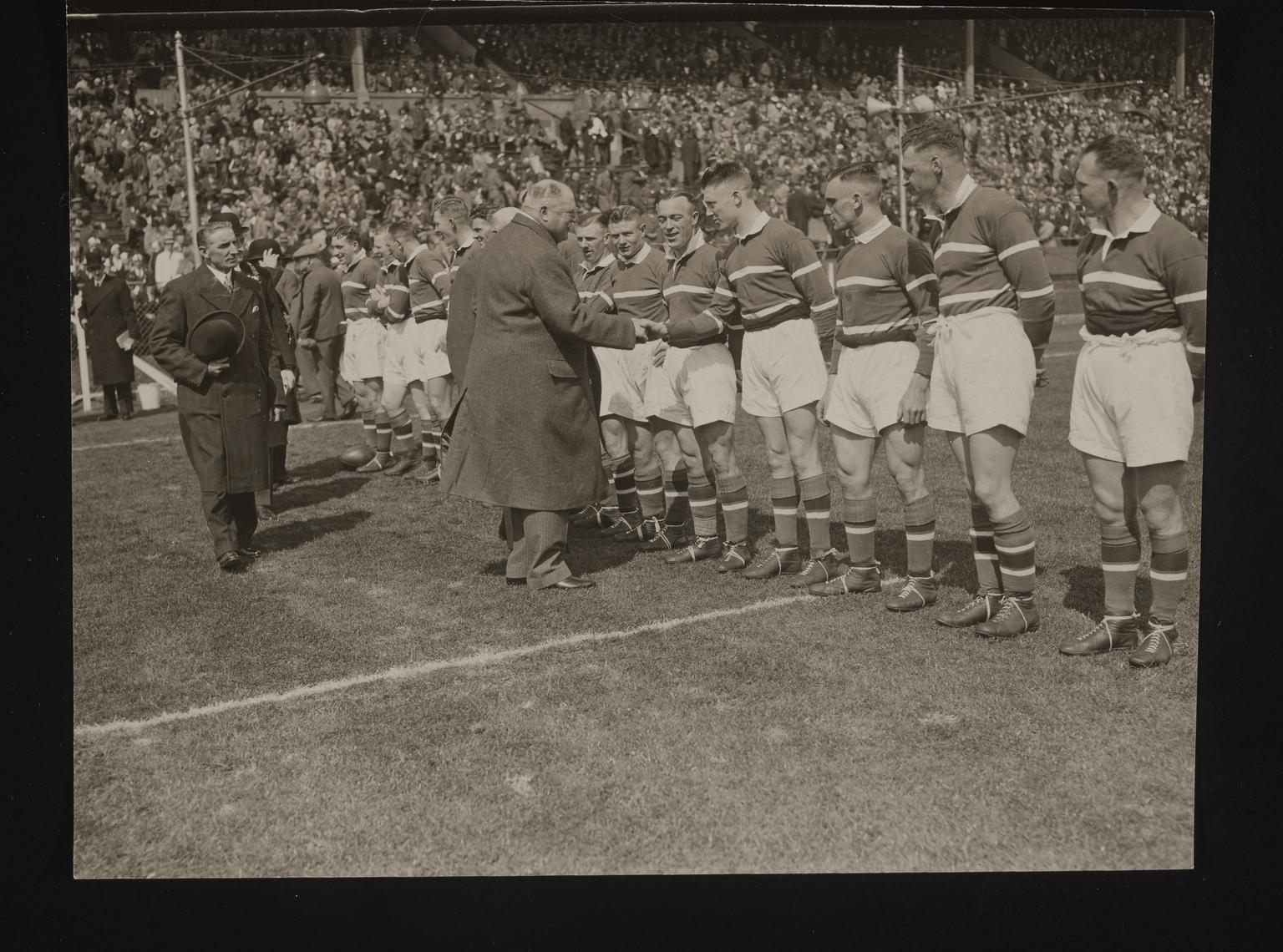 A photographic print of Sports, Rugby, General Spectators & Training ...