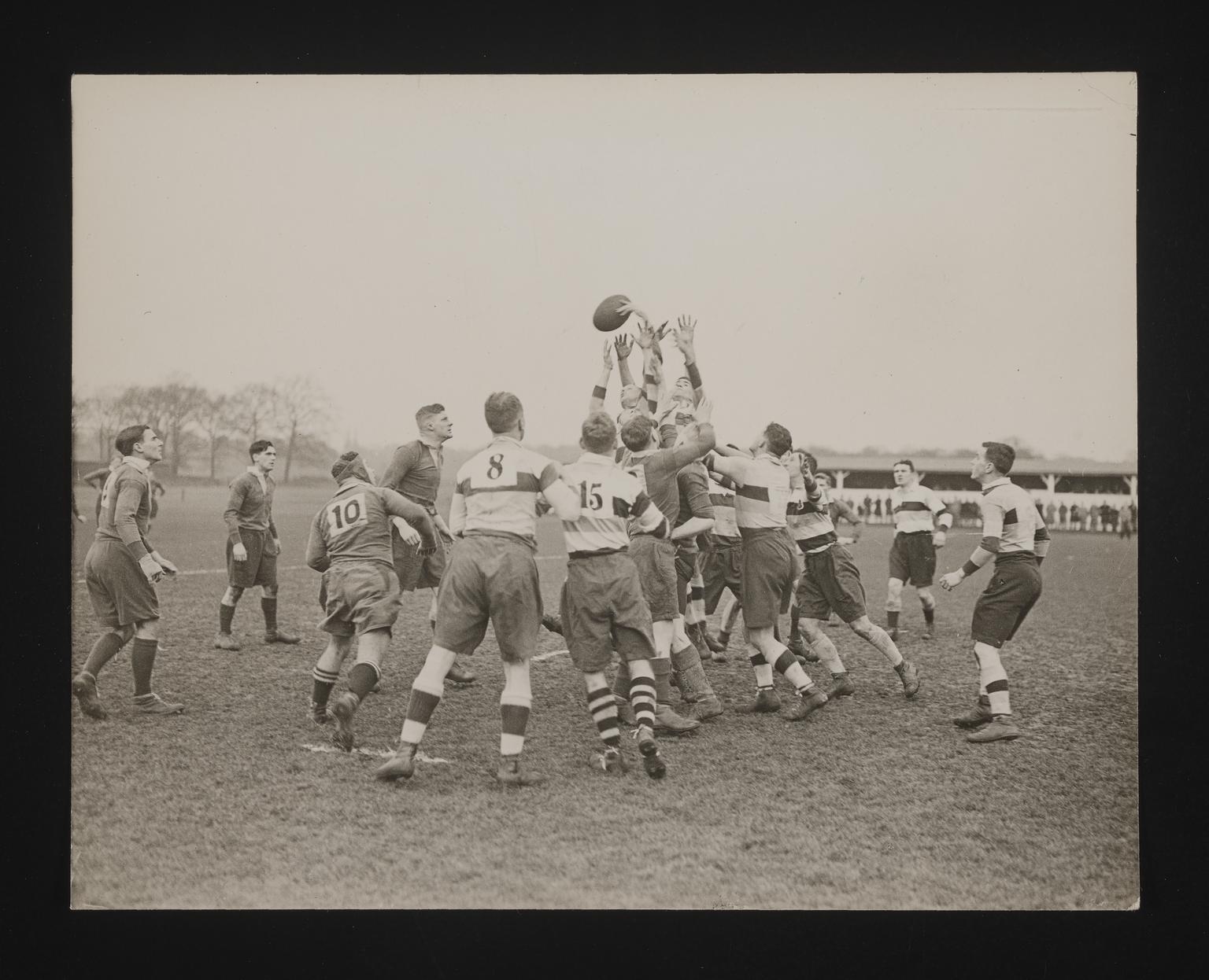 A photographic print of Sports, Rugby, Action Only | Science Museum ...
