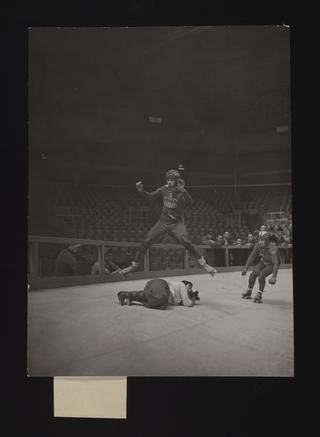 A photographic print of Sports, Winter, Skating, Roller