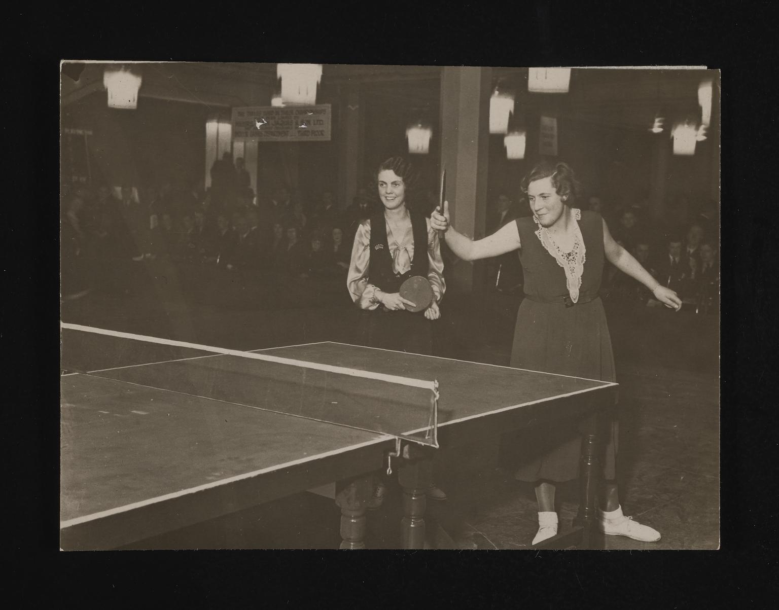 A photographic print of Sports, Table Tennis Only, (Including Teams ...
