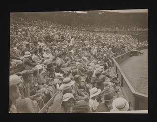 A photographic print of Sports, Tennis at Wimbledon, Spectators Only ...
