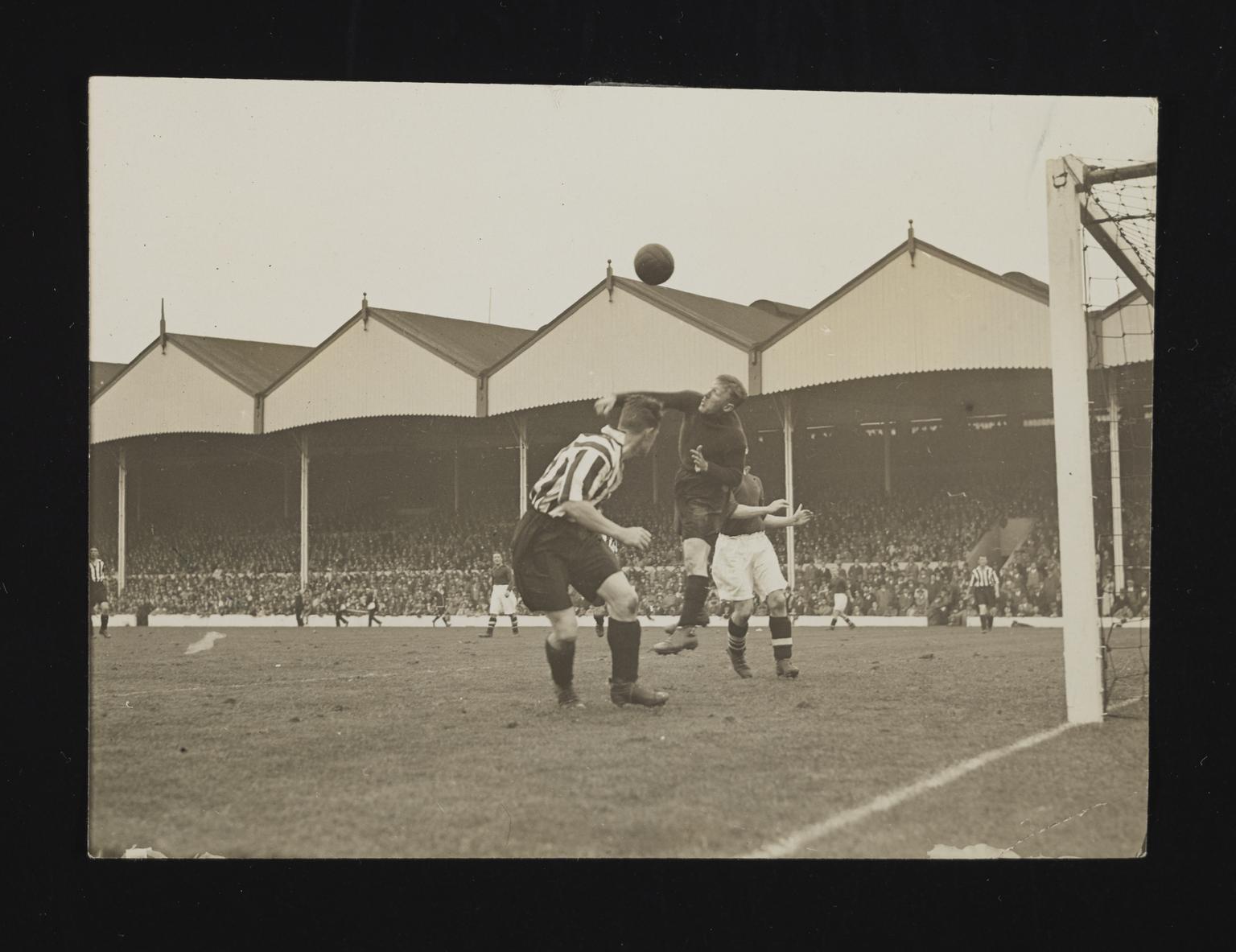 A Photographic Print Of Sports Football League Matches 1932 