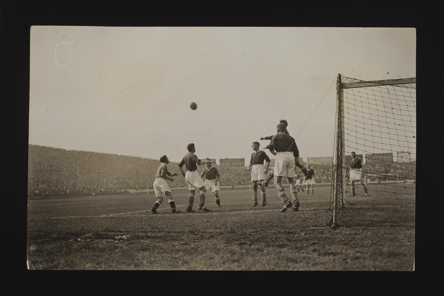 A Photographic Print Of Sports Football League Matches 1932 