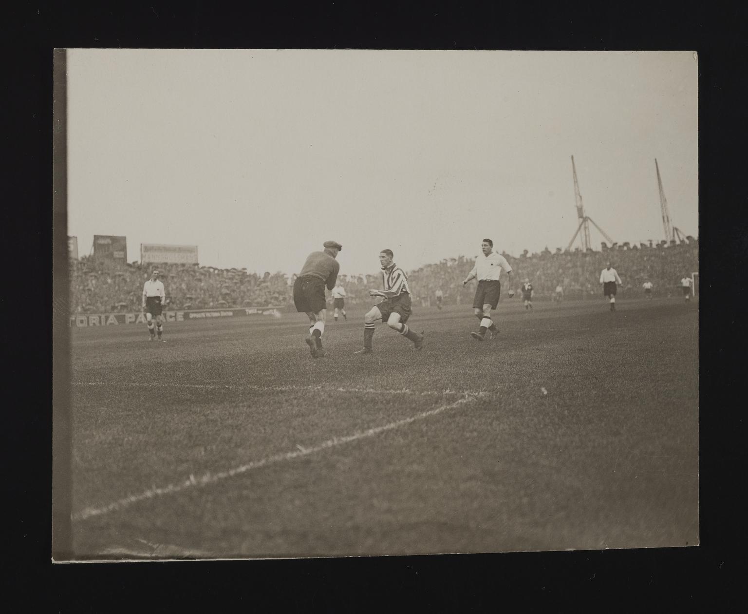 A Photographic Print Of Sports Football League Matches 1932 