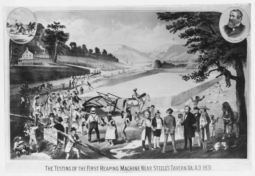 Herring's agricultural scenes no.3: Ploughing