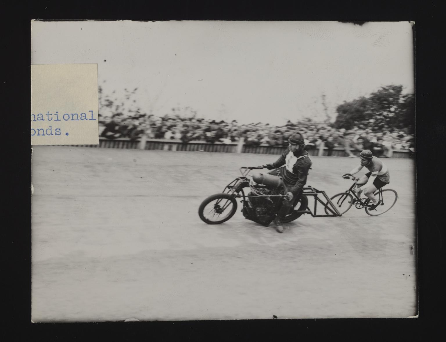 A photographic print of Sports, Cycling, Racing Only | Science Museum ...