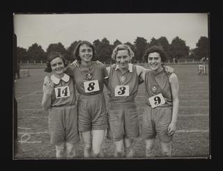 A photographic print of Sports, Athletes, General Teams, Sports Meetings, etc