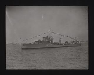 A photographic print of Navy, Destroyers
